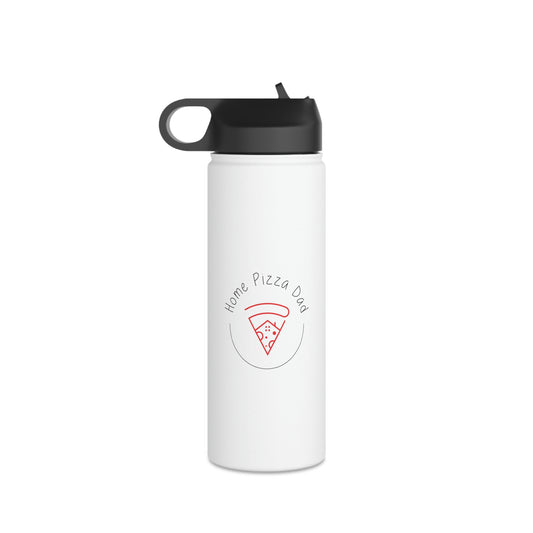 Home Pizza Dad Stainless Steel Water Bottle, Standard Lid